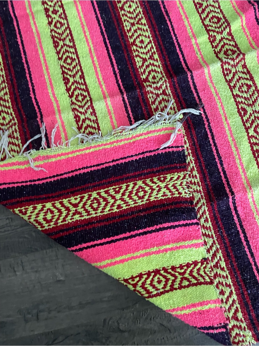 Mexican falsa blanket